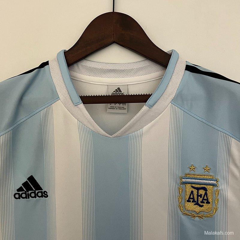 Retro Argentina 04/05 Home Jersey