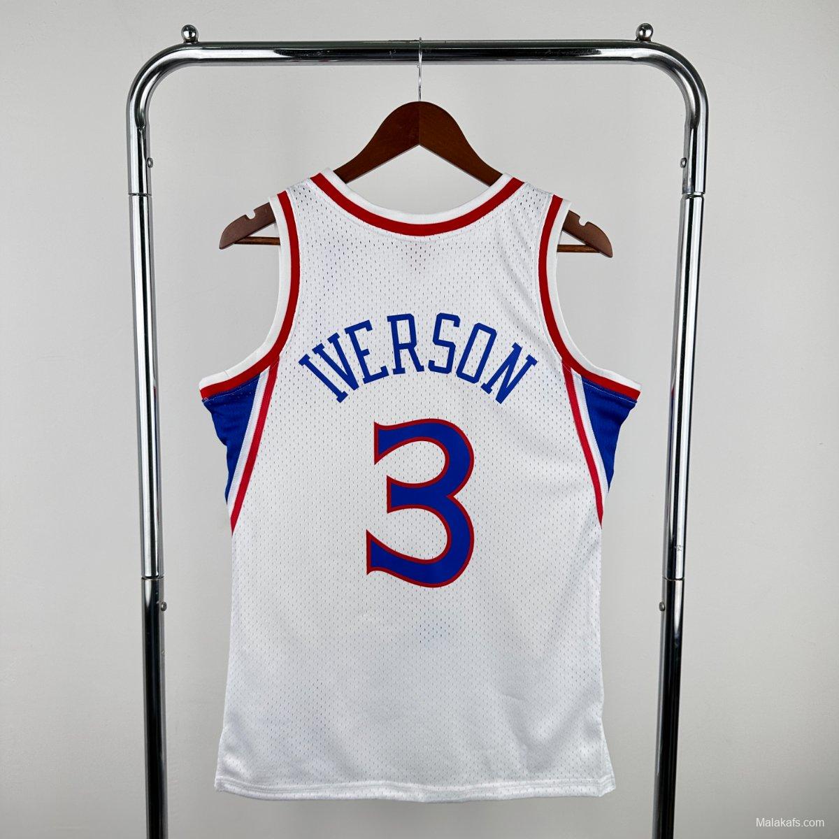 Philadelphia 76ers #3 Allen Iverson 1996/97 Mitchell & Ness Edition