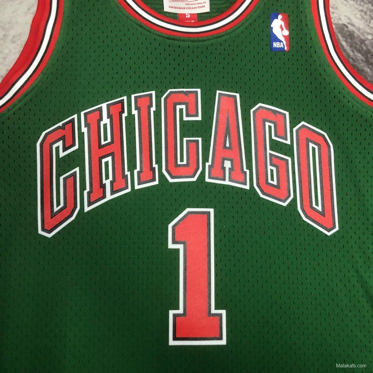 Chicago Bulls #1 Derrick Rose 2008/09 Mitchell & Ness Edition