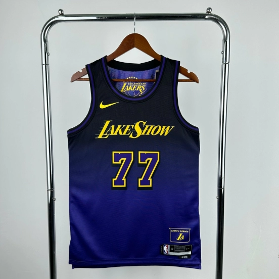 Los Angeles Lakers #77 Doncic 2024/25 City Edition