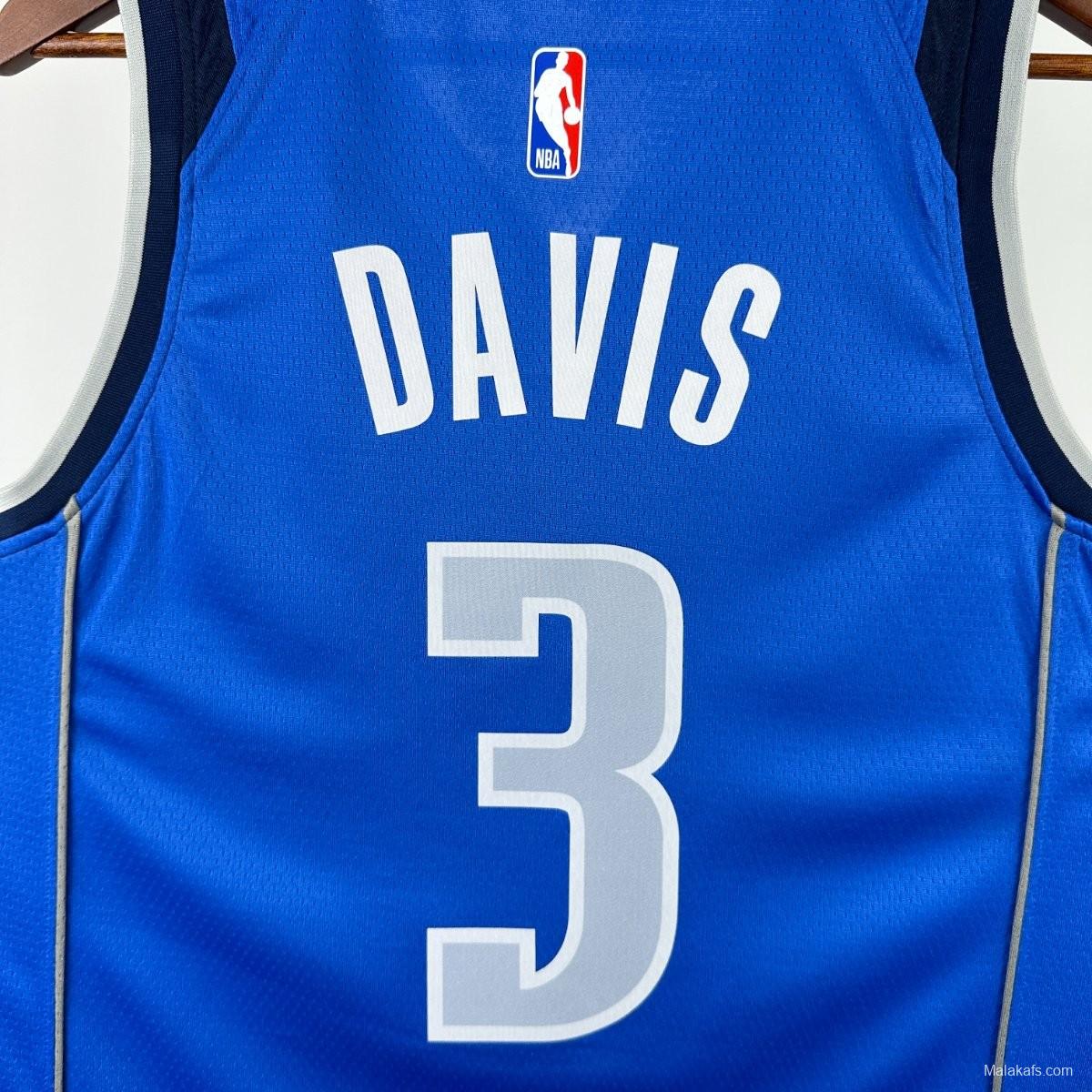 Dallas Mavericks #3 Davis 2024/25 Icon Edition