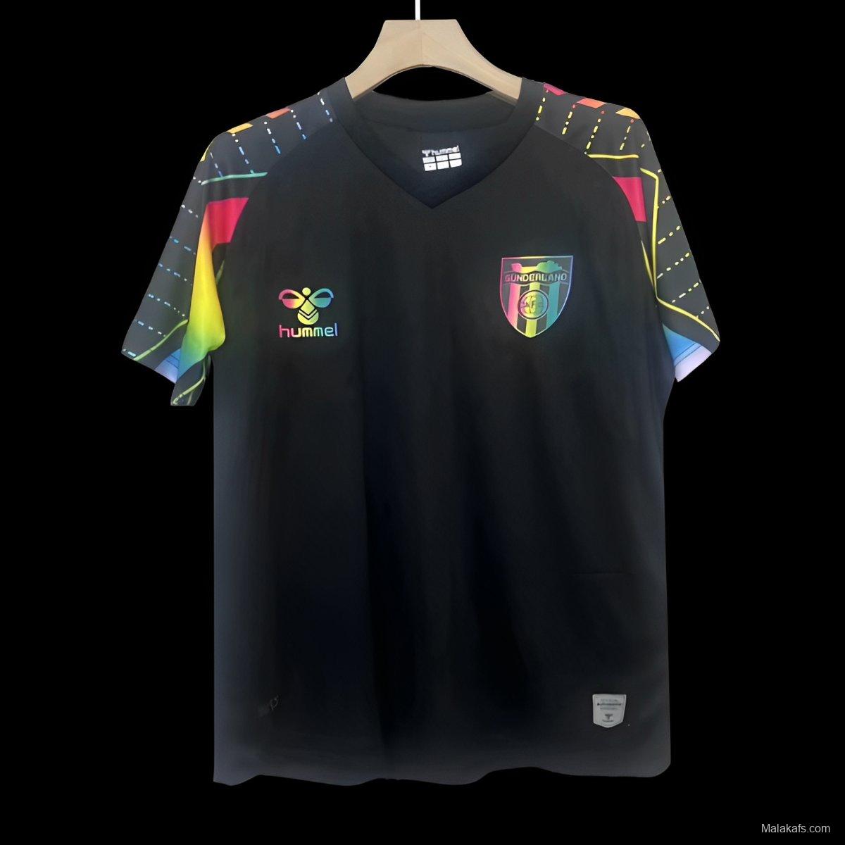 25/26 Sunderland Equality Black Pre-Match Jersey