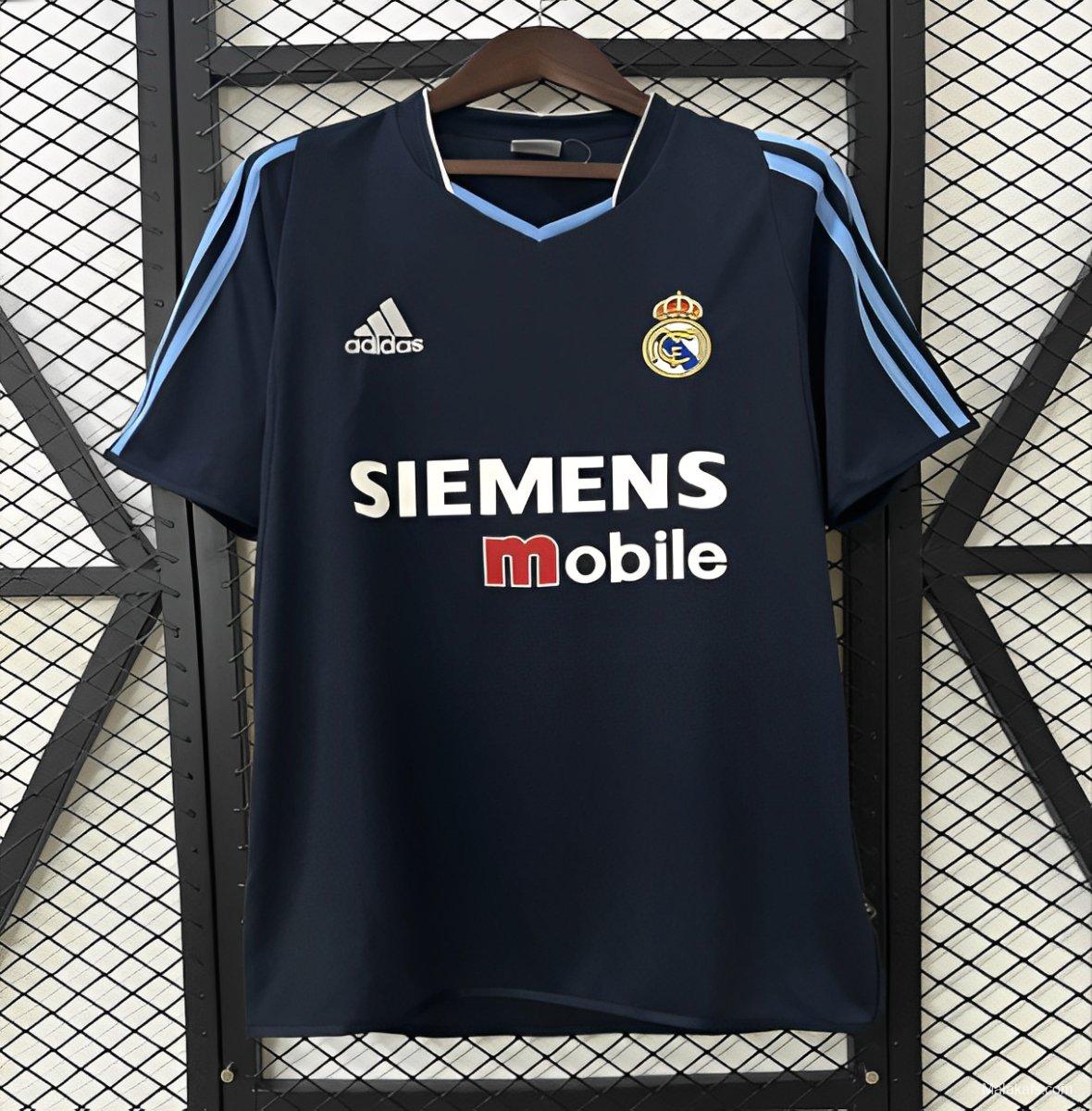 03/04 Retro Real Madrid Away Jersey