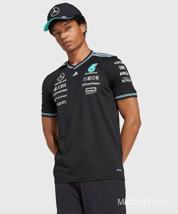 Mercedes F1 Team 2025 Black Jersey