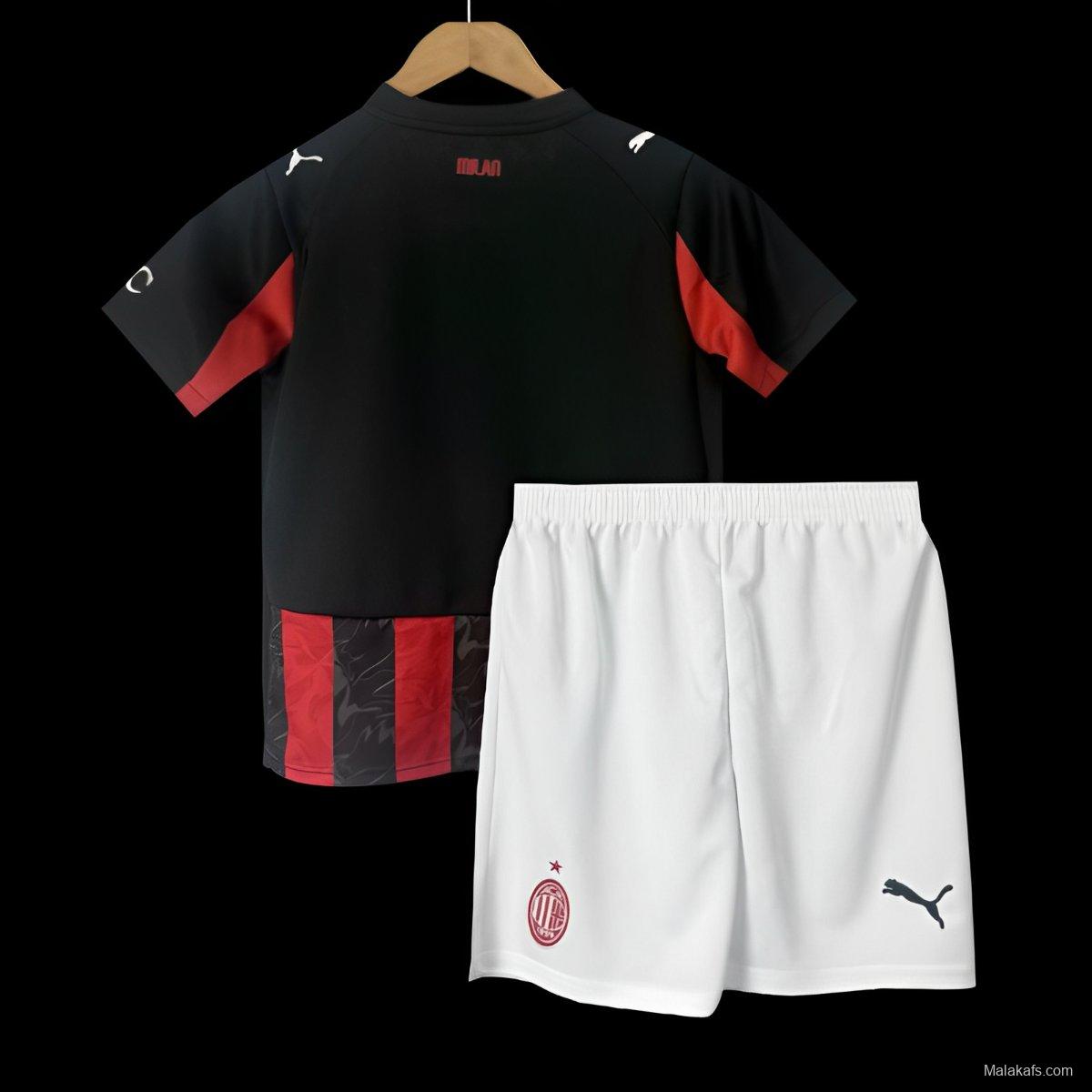 25/26 Kids AC Milan Home Jersey