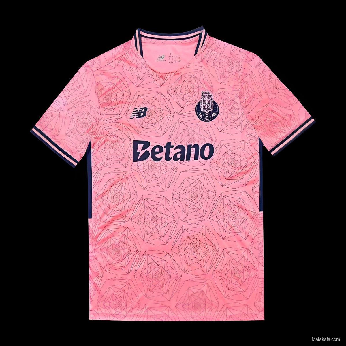 25/26 Porto Away Pink Jersey