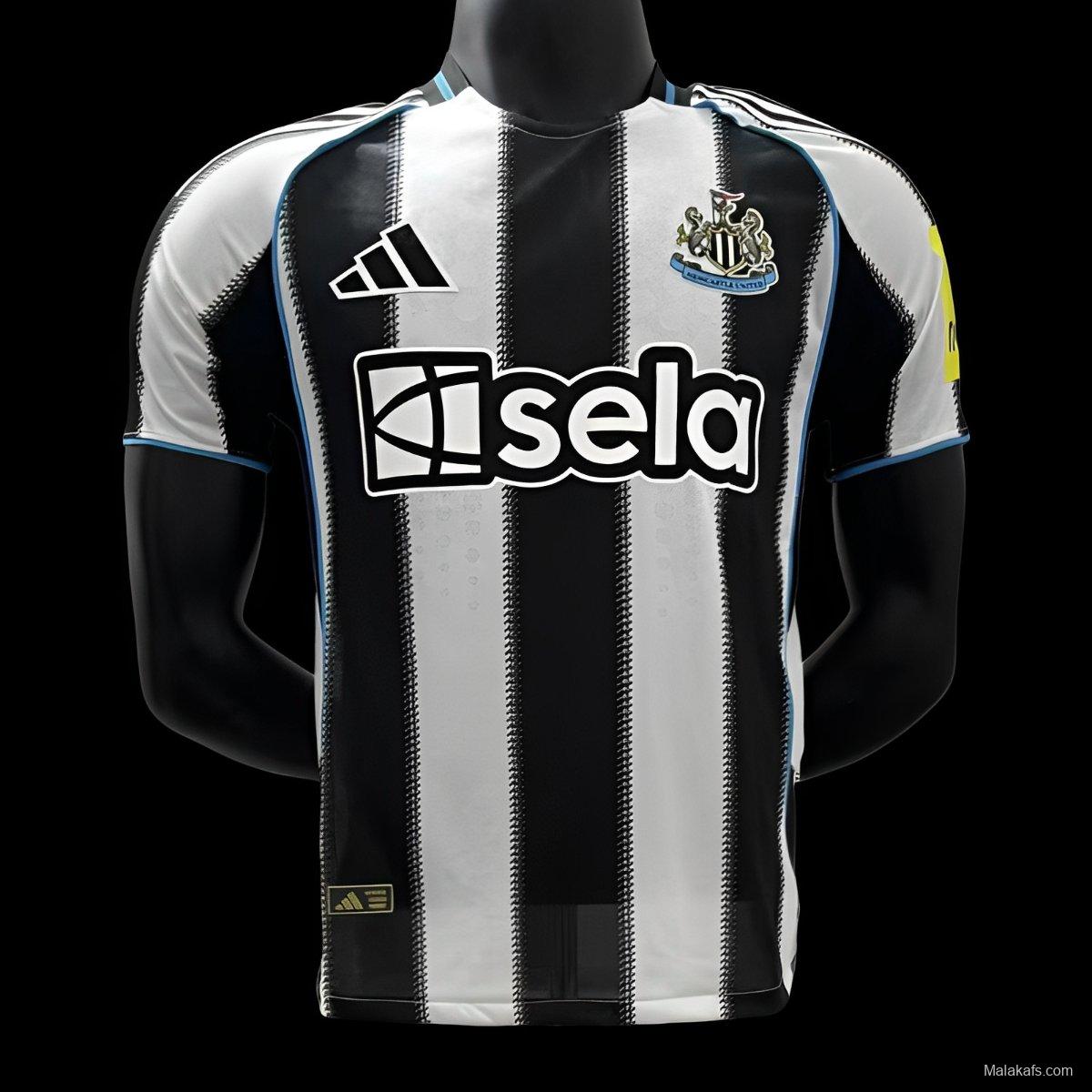 Player Version 25/26 Newcastle United Home Jersey