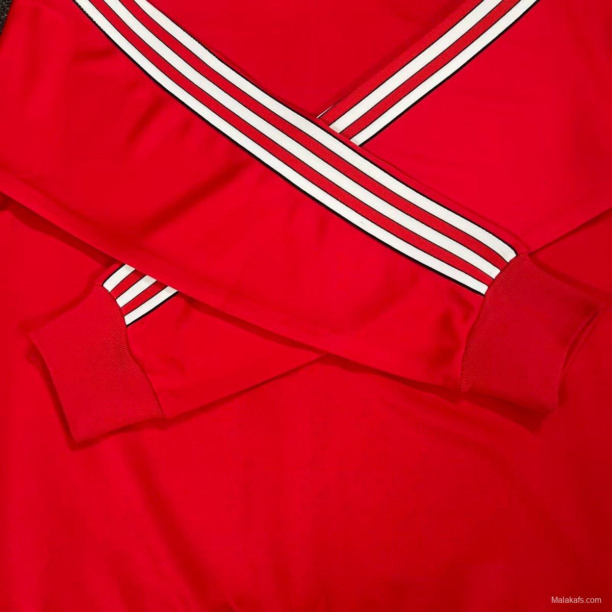 25/26 Benfica Red Full Zipper Tracksuit + Long Pants