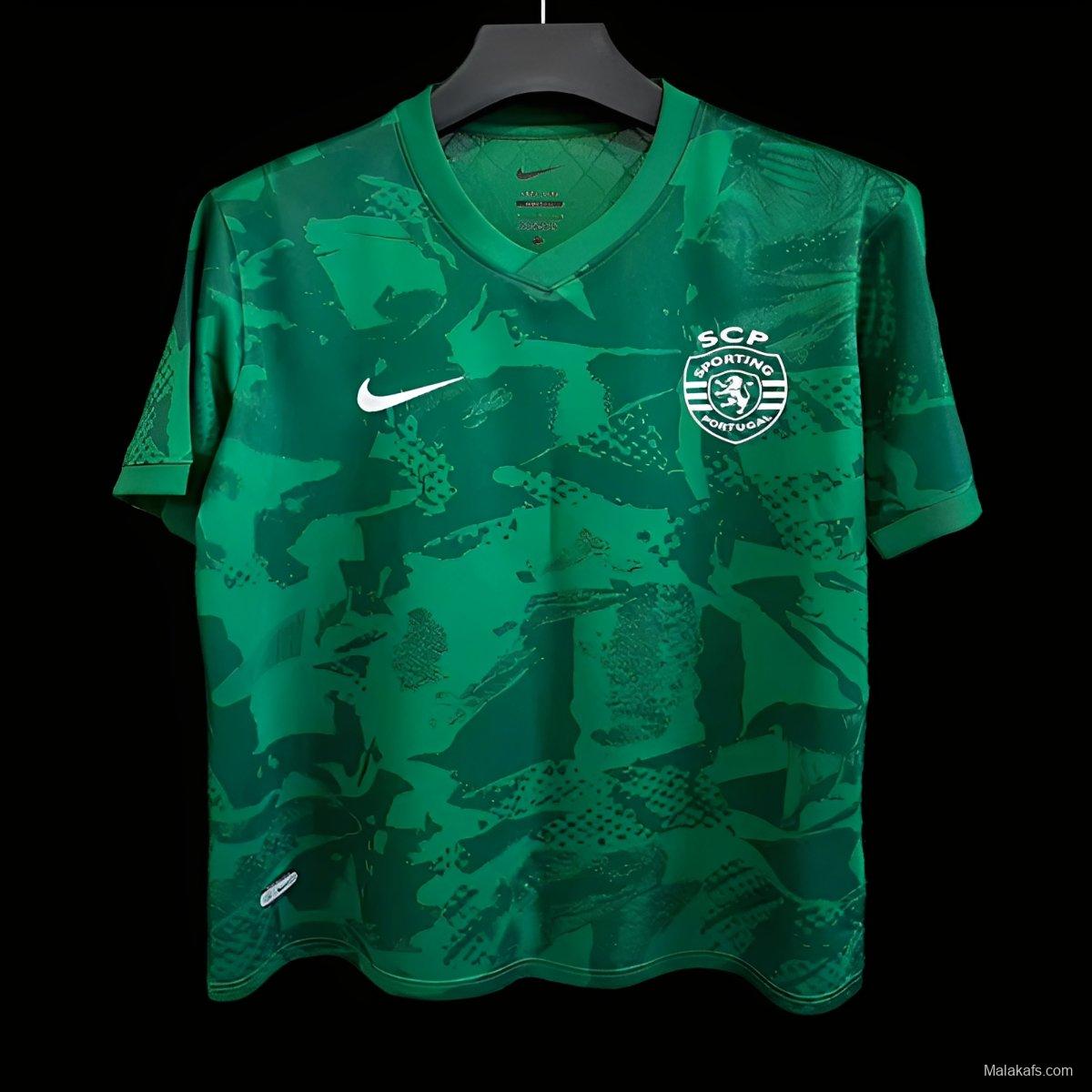 25/26 Sporting Lisbon Pre-Match Green Jersey