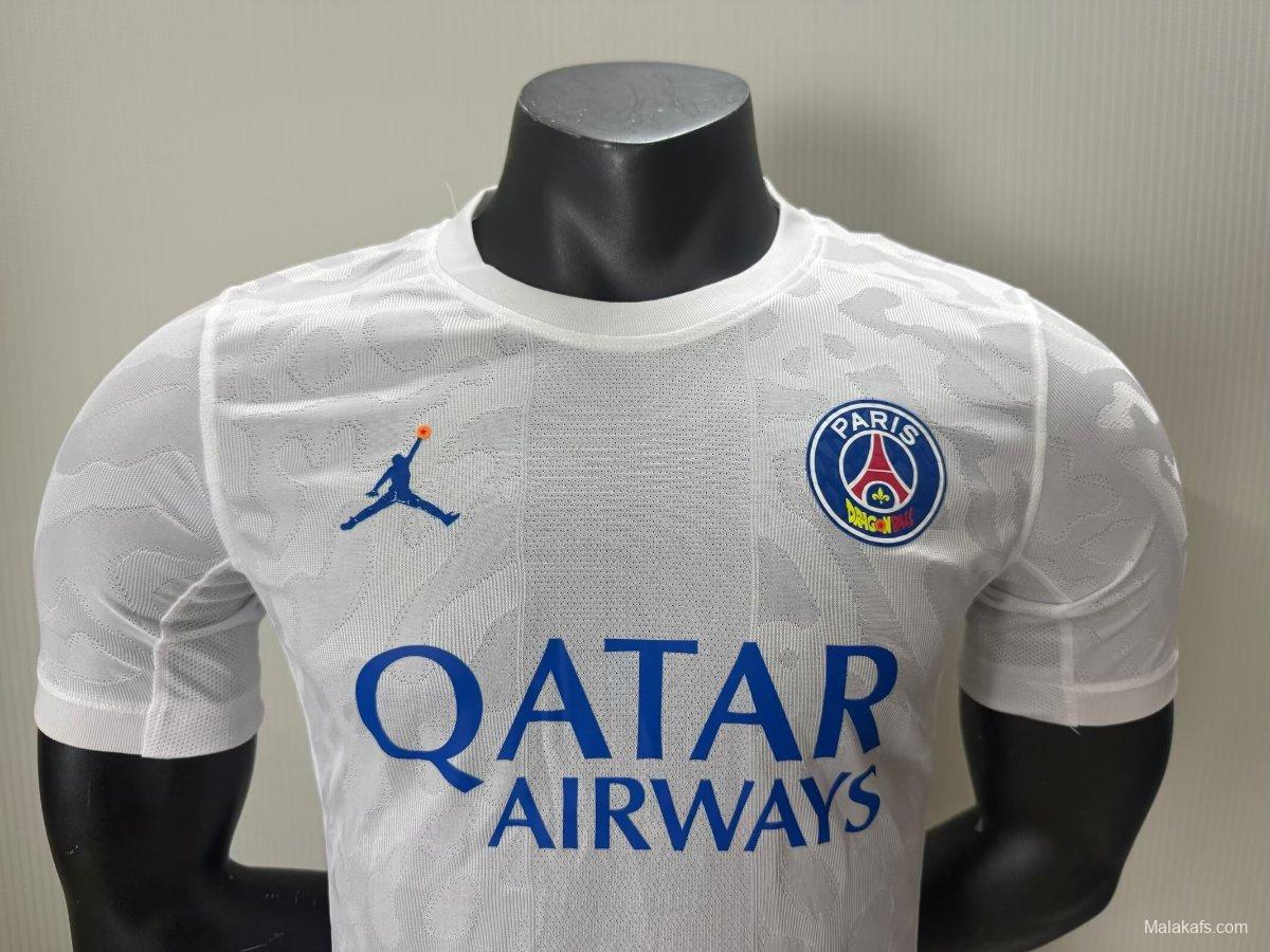 Player Version 25/26 PSG x Dragon Ball White Special Jersey