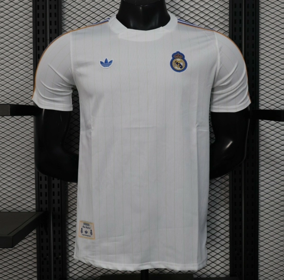 Player Version 25/26 Real Madrid White Casual Jersey
