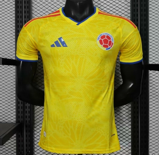 Player Version 2025 Colombia Home Jersey