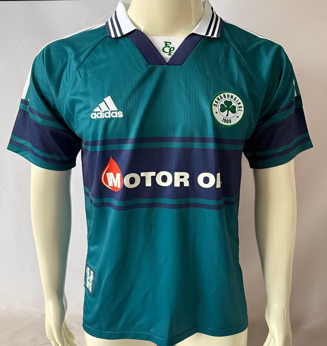 Retro 99/00 Panathinaikos Home Jersey