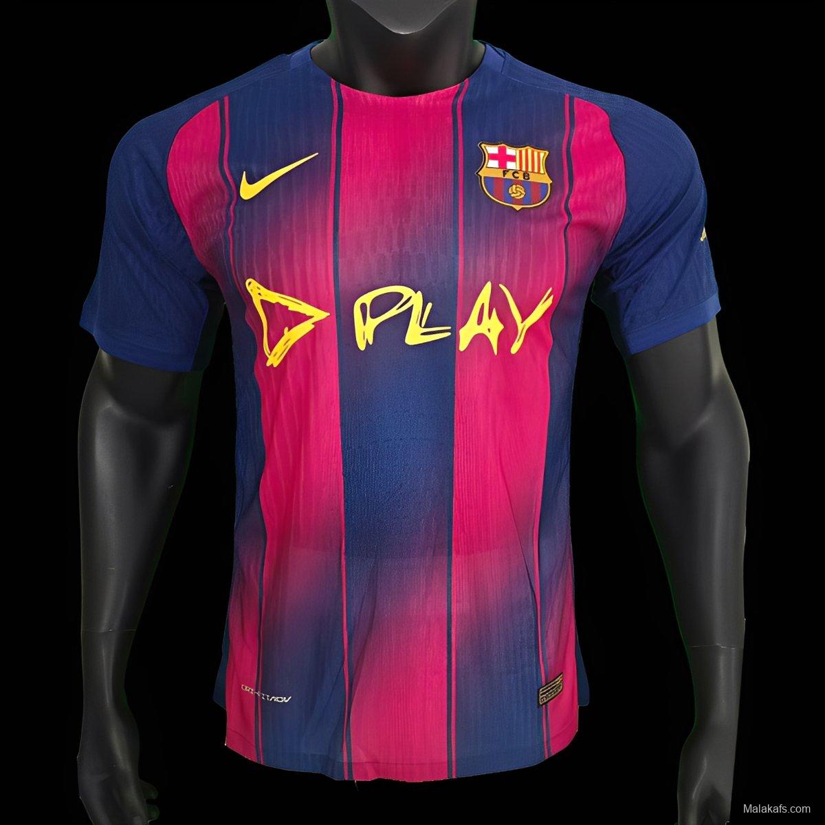 Player Version 25/26 BARCELONA x ED SHEERAN SIGNEE Edition Jersey