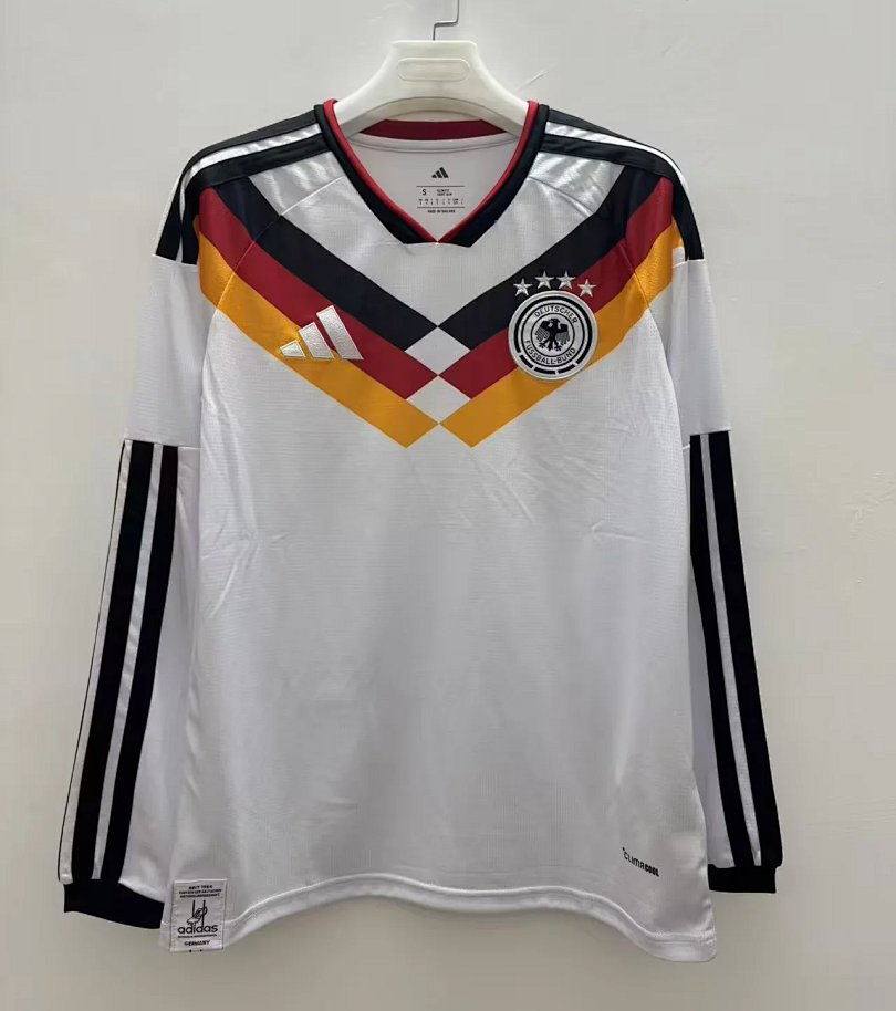 2026 Mens Germany World Cup Home Long Sleeve Jersey