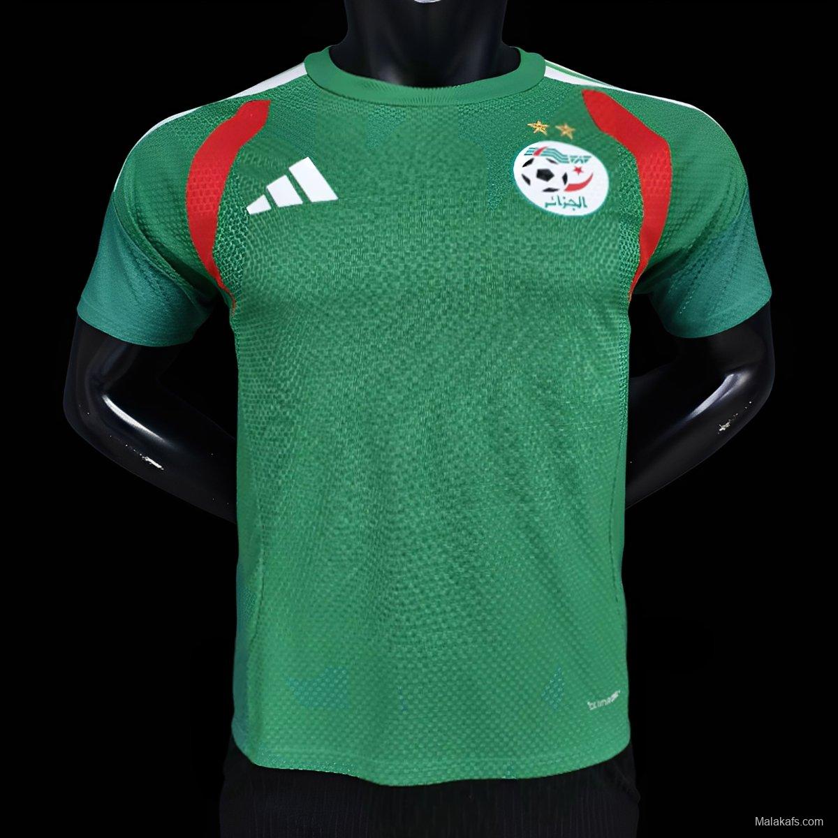 Player Version 2026 Algeria Green Jersey