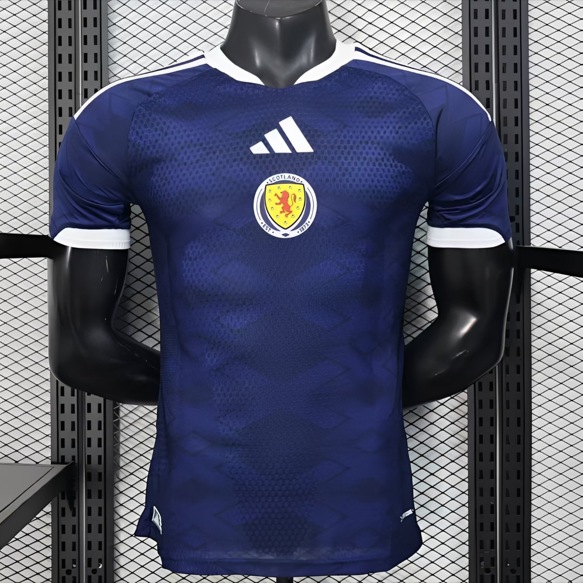 2026 Player Version  Scotland Home Navy Blue  Jersey