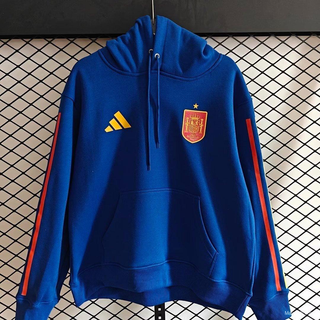 2026 Spain Embroidered Logo Hoodie 9 Colors