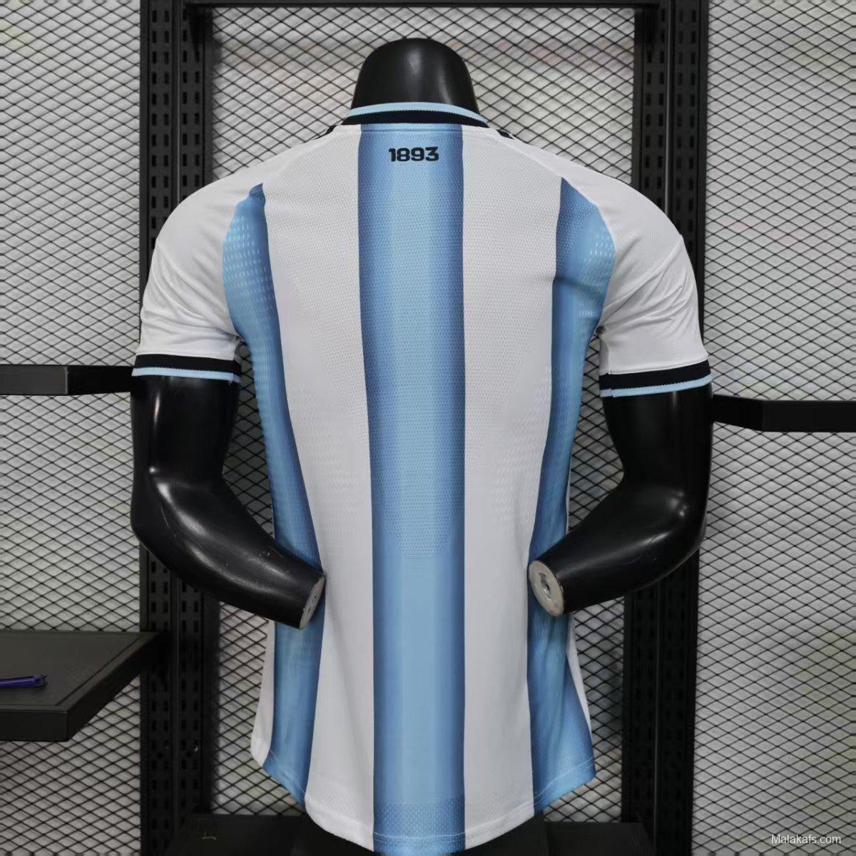 2026 Player Version Mens Argentina World Cup Home Jersey