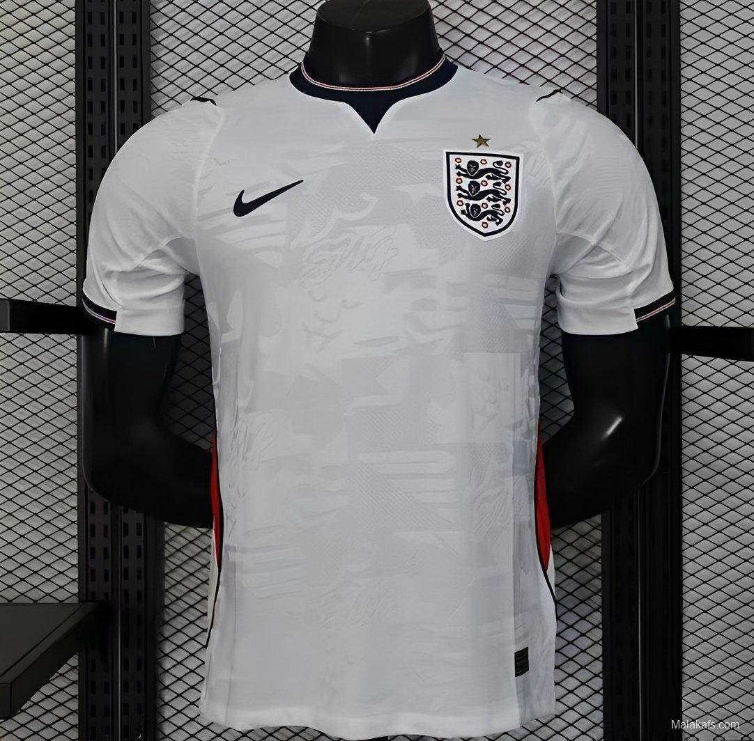 Player Version 2026 England Home Jersey