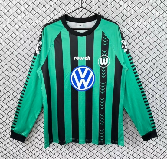 Retro 94/95 Wolfsburg Home Long Sleeve Jersey