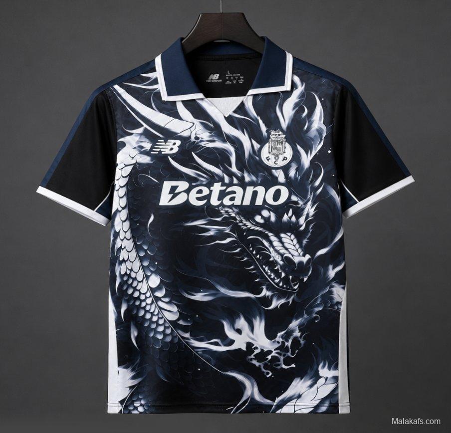 25/26 FC Porto Black Special Edition "Dragon" Jersey