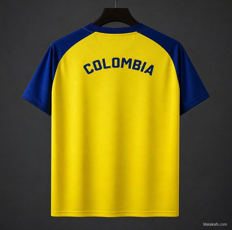 2026 Colombia Yellow Pre-Match Jersey -