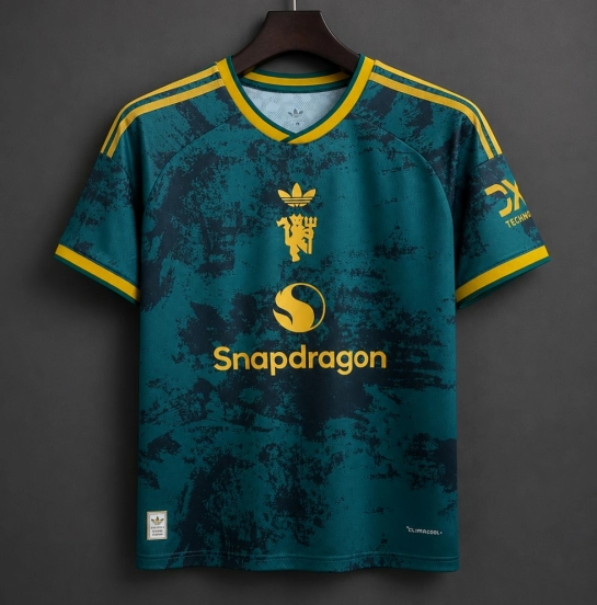 26/27 Adidas Manchester United Special Edition Green Gold Jersey