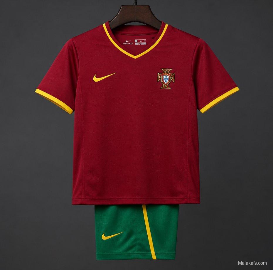 Retro 2000 Portugal Home Jersey