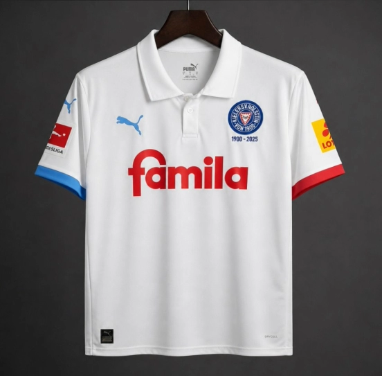 26/27 Holstein Kiel White 125th Anniversary Away Jersey