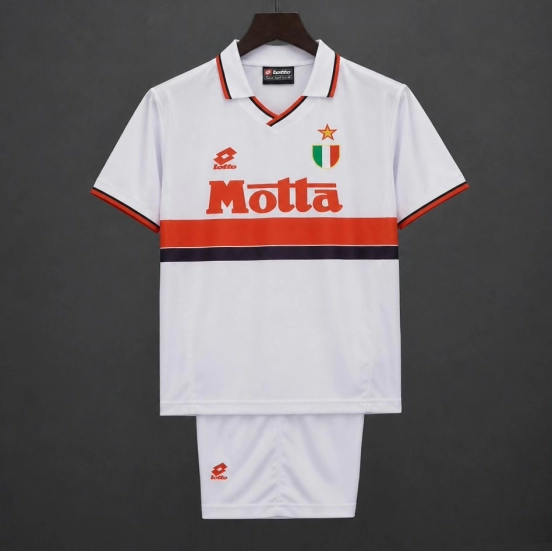 Retro Kids 93/94 AC Milan Away Jersey