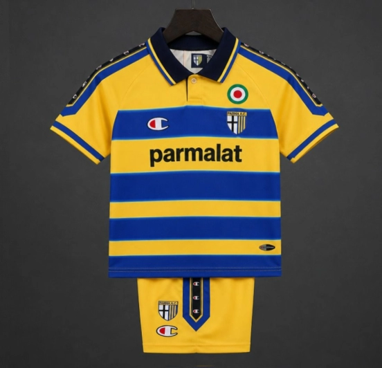 Retro Kids 99/00 Parma Home Jersey