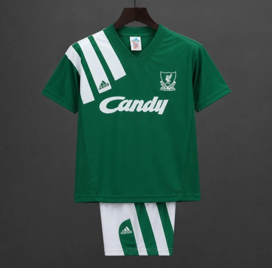Retro Kids 91/92  Liverpool Away Jersey