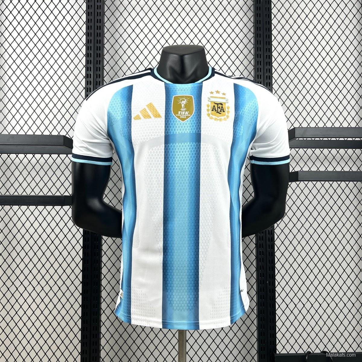 2026 Player Version Mens Argentina World Cup Home Jersey