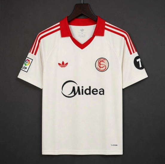 2025/26 Mens Sevilla FC Retro Jersey