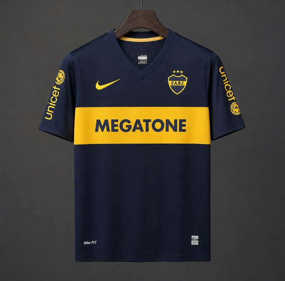 Retro 2007/08 Boca Juniors Home Jersey