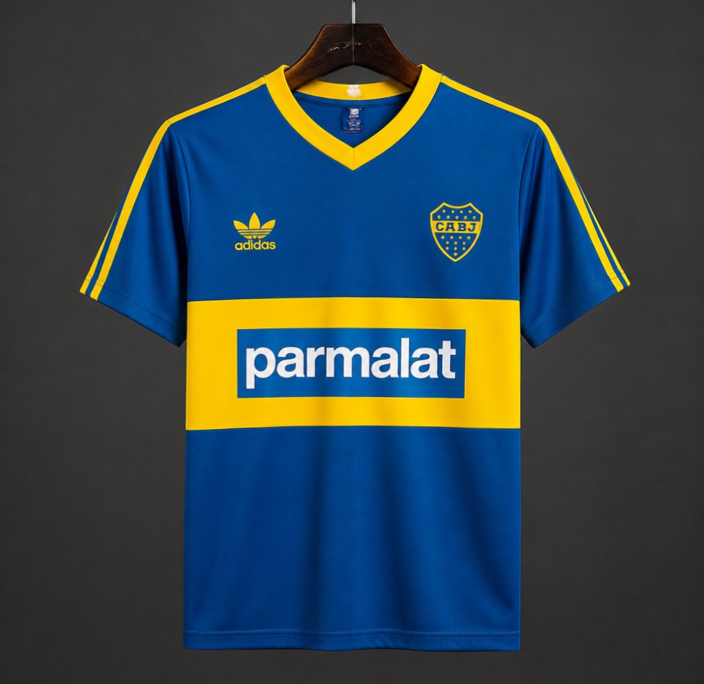 Retro 91/92 Boca Juniors Home Jersey