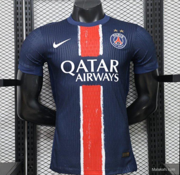 Player Version 24/25 Paris Saint-Germain Home Double Star Jersey
