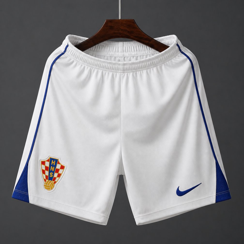 2026 Croatia Home Shorts