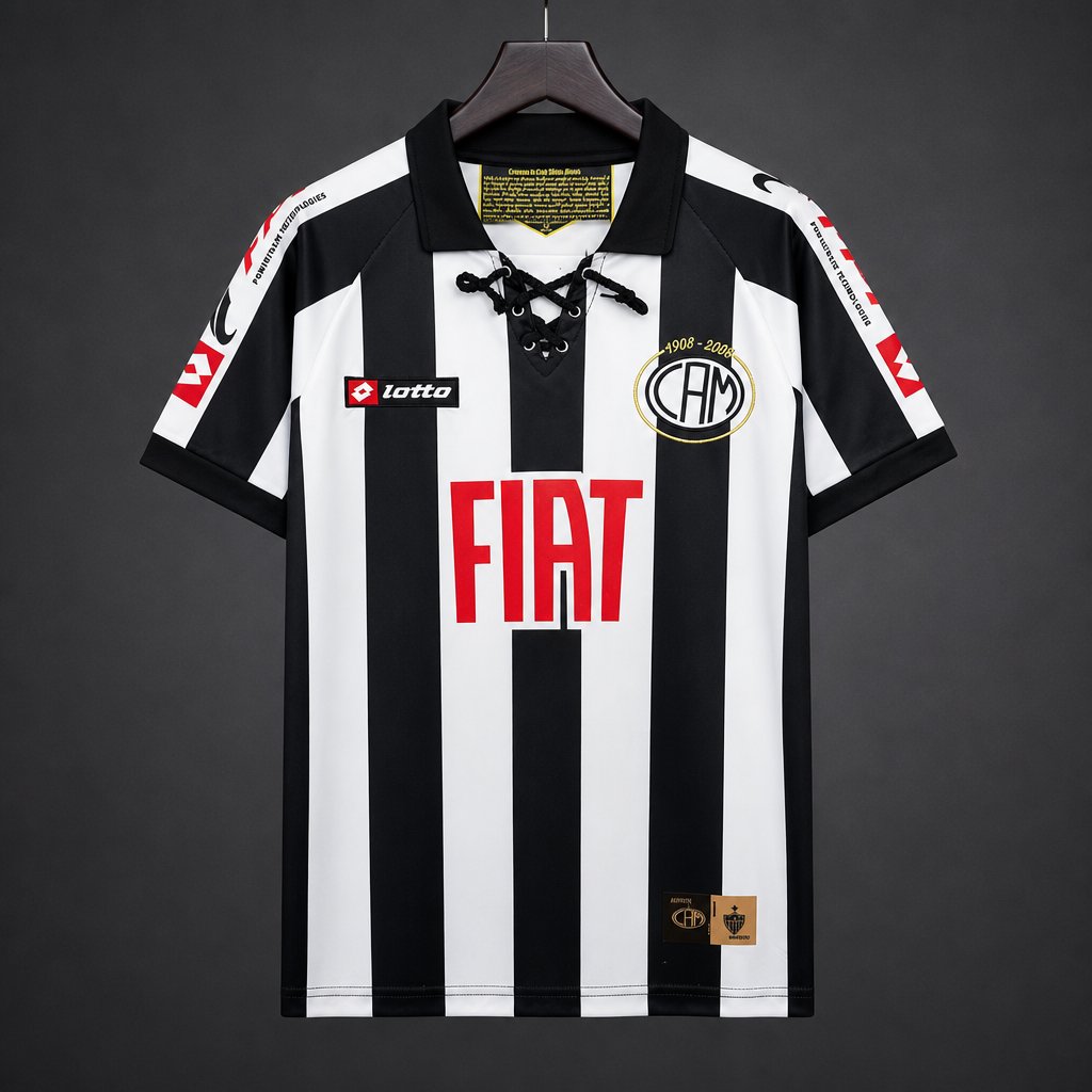 Retro 2008 Atlético Mineiro Centenary Special Edition Jersey