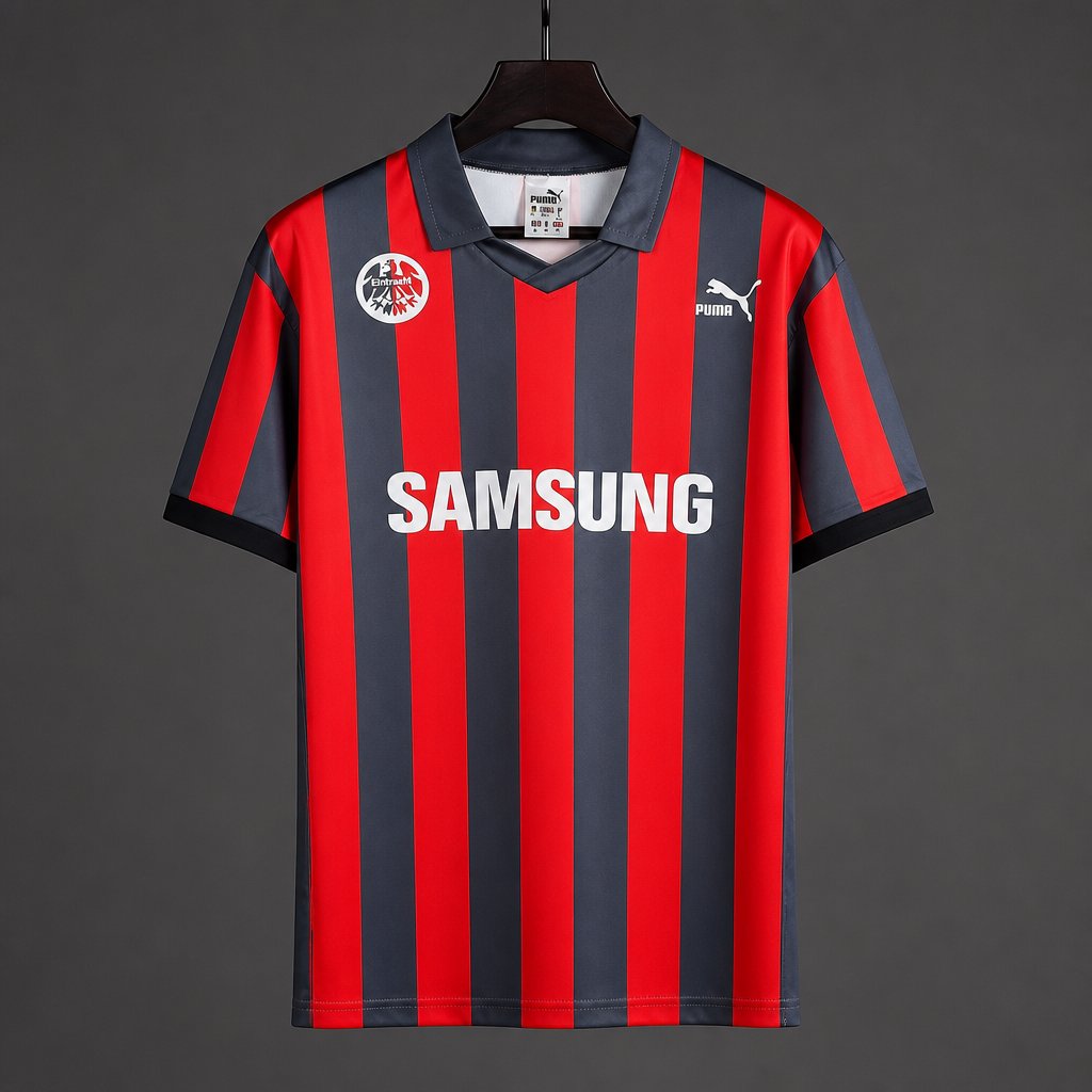 Retro 92/93 Eintracht Frankfurt Home Jersey