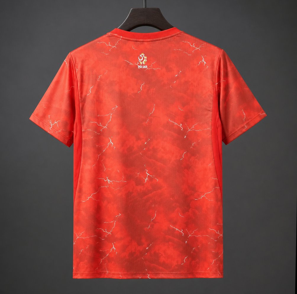 2026 Poland Away Vibrant Red Jersey