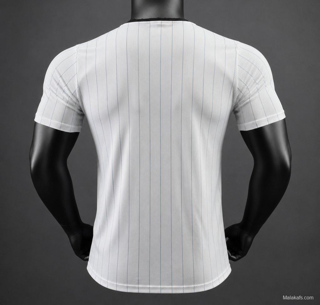 Player Version 2026 Argentina "Terrace Icons" Subtle Light Blue Pinstripes Jersey