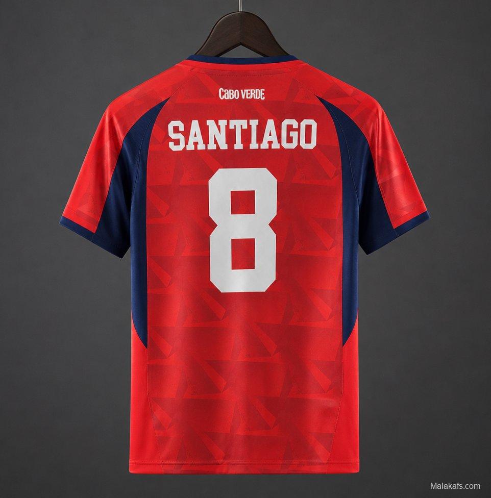 2026 Cape Verde Wine Goalkeeper Santiago Jersey