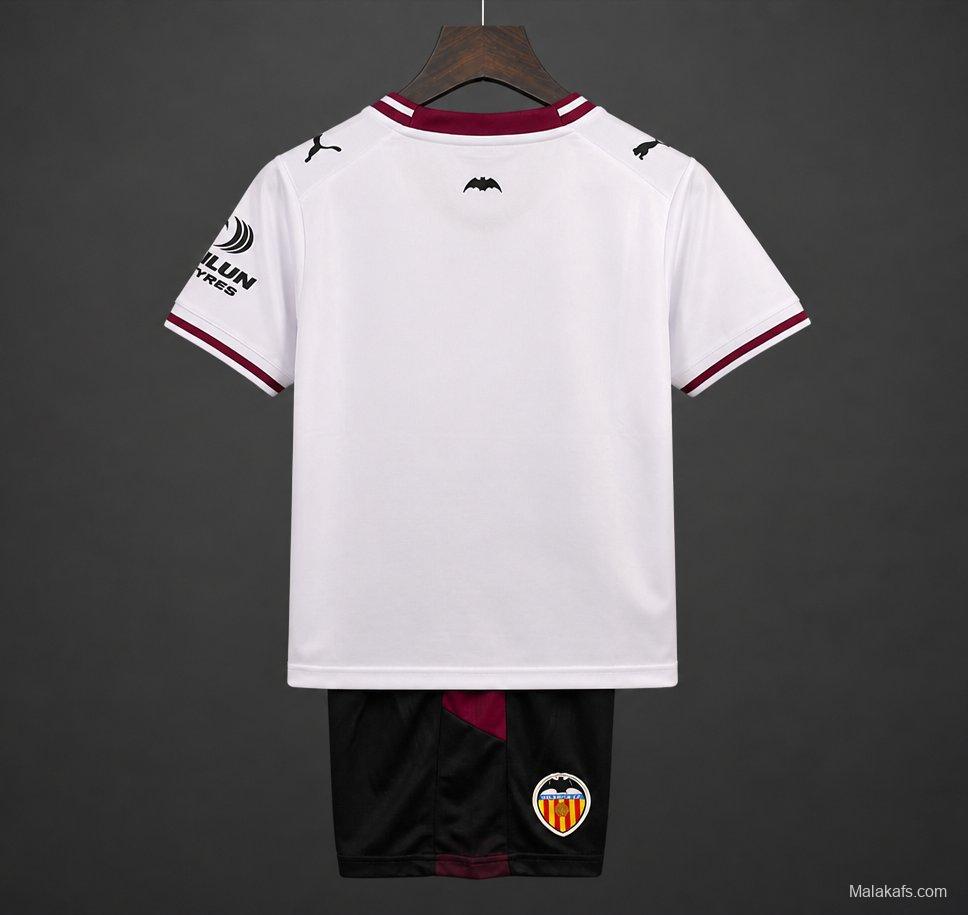 26/27 Kids Valencia CF Home Jersey