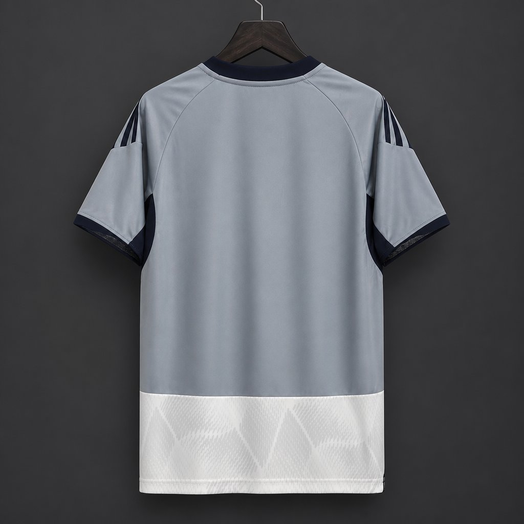 26/27 Emelec White & Grey Away Jersey