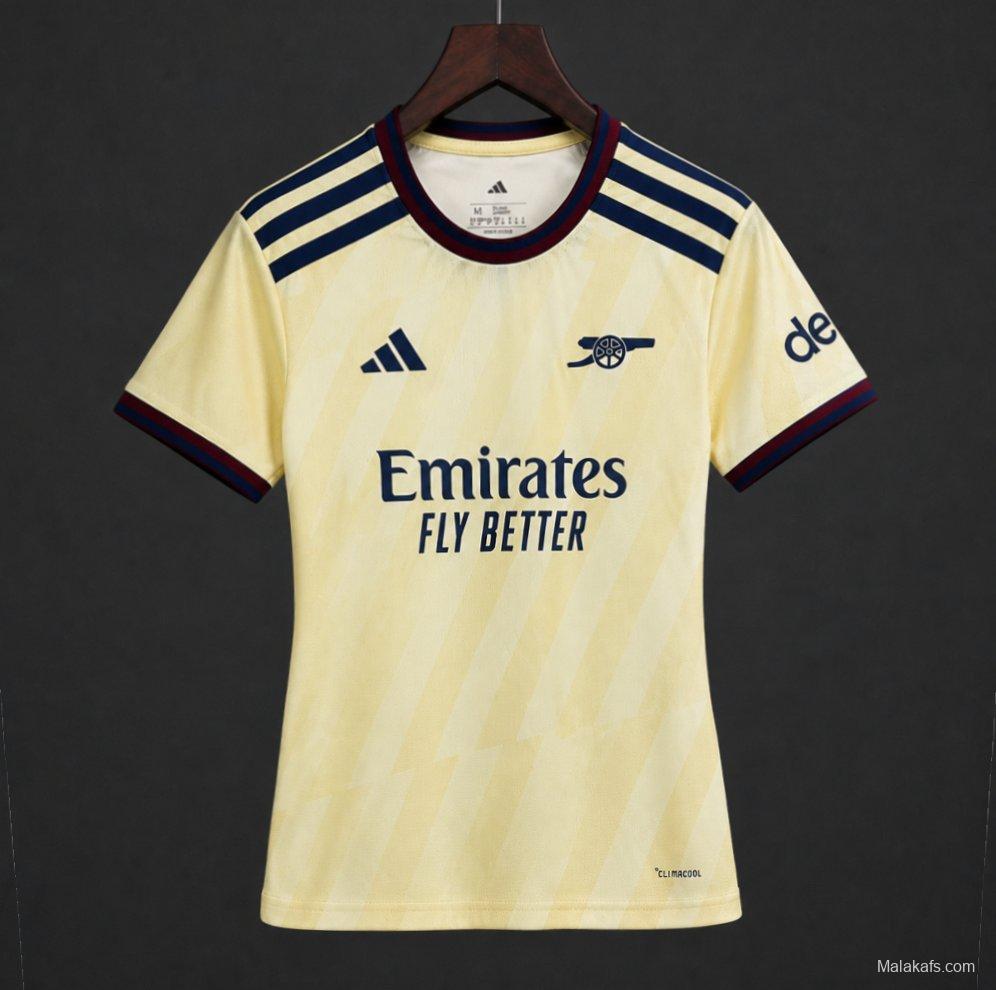 26/27 Women  Arsenal Third Yellow Jersey