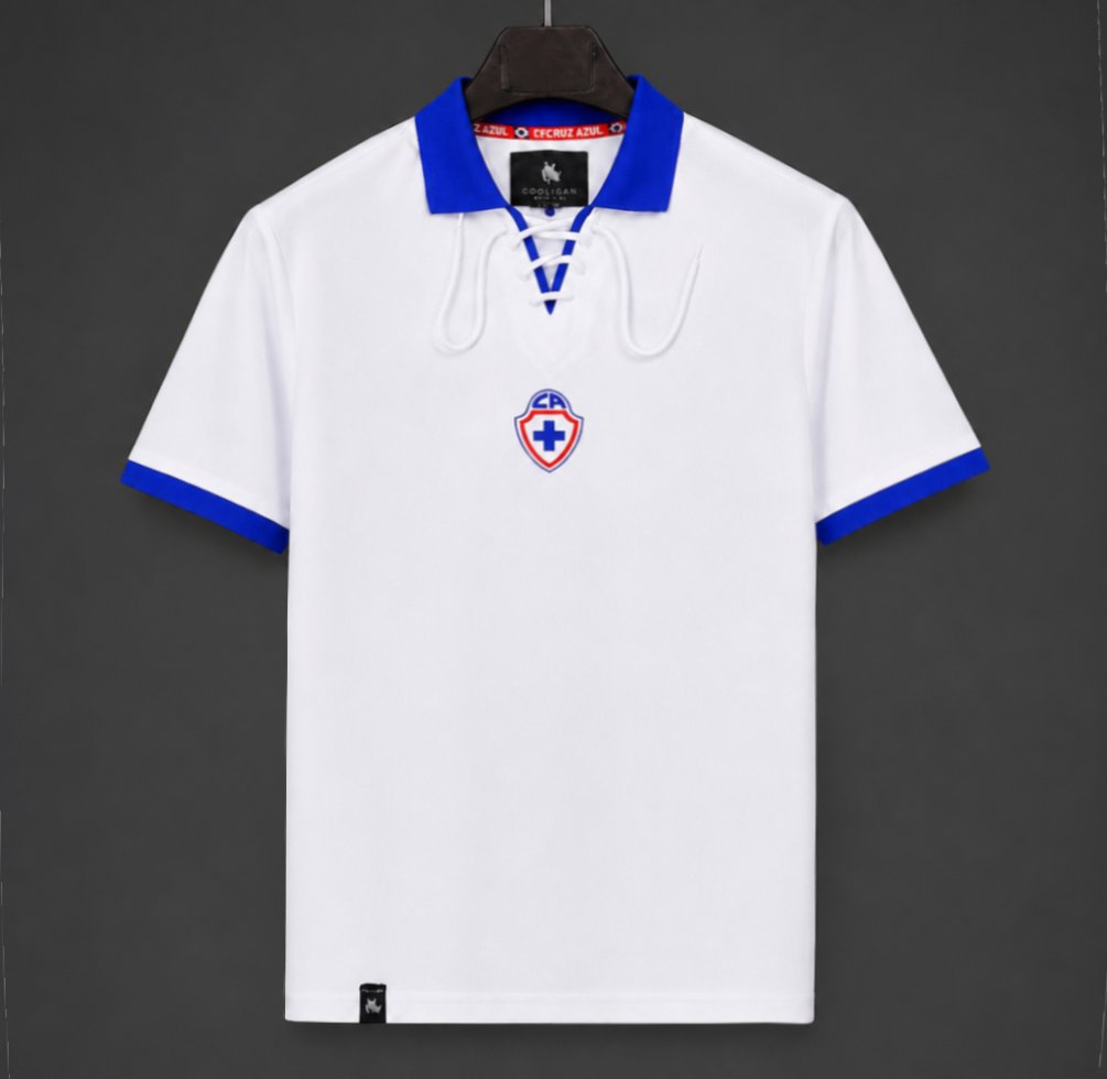 26/27 Cruz Azul Vintage Remake 1932 Season White Jersey