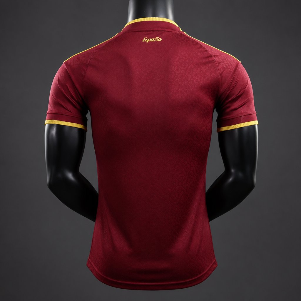 Player Version 26/27 Spain Third  Burgundy Jersey