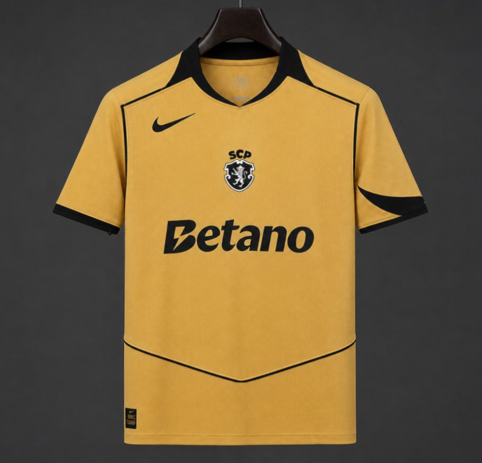 26/27 Sporting CP Away Gold Jersey